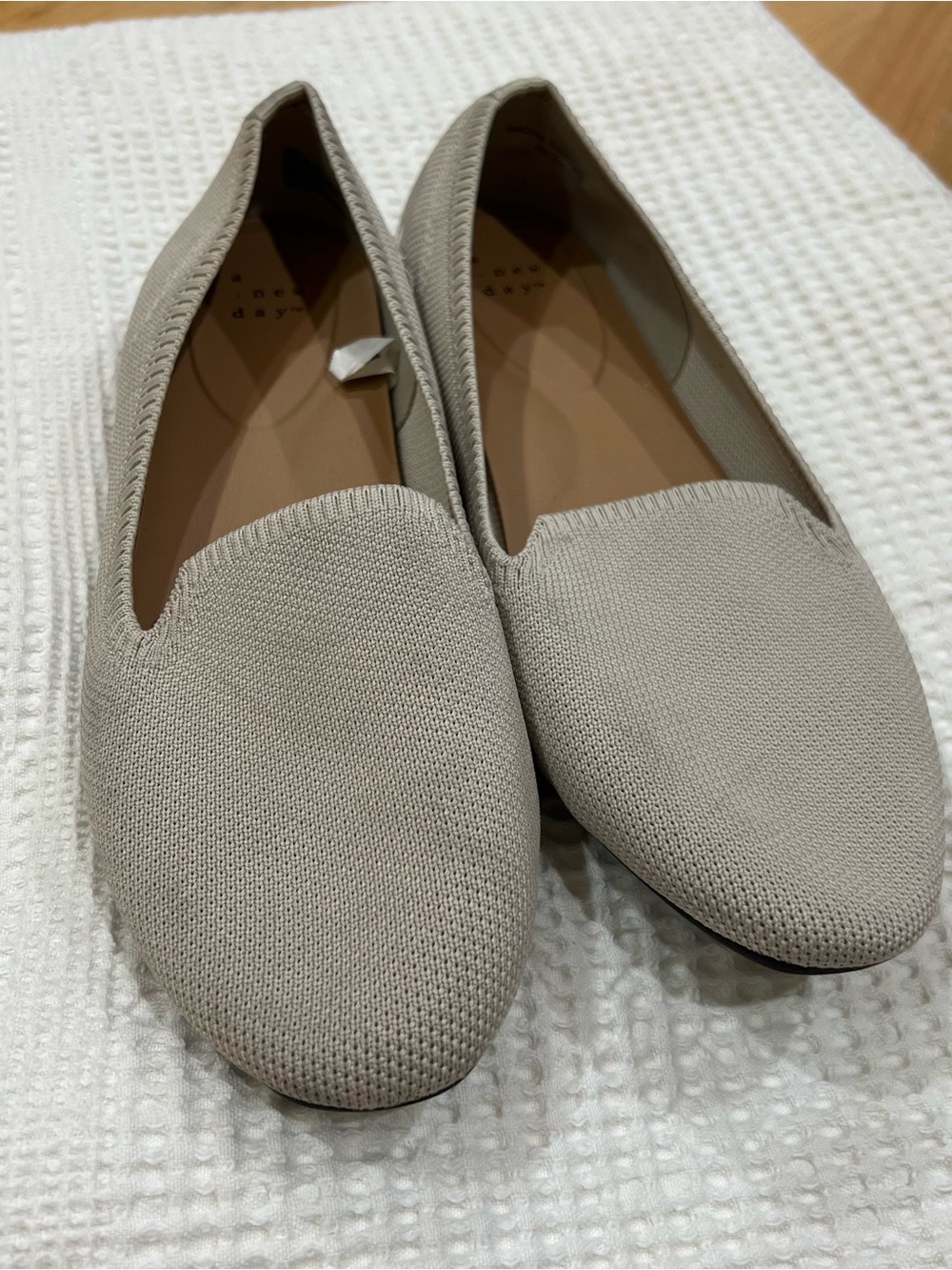 A New Day Etta knit washable loafers size 9